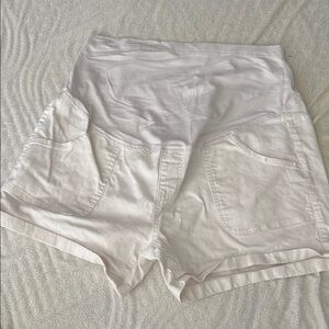 Women's White Shorts
